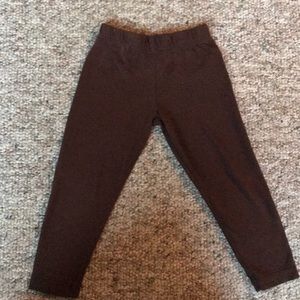 Brown leggings